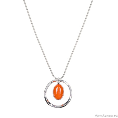 Колье Fiore Luna, ORANGE OPAL